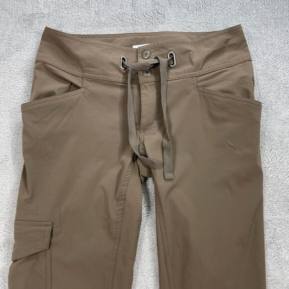 Columbia Sportswear Omni-Shield Hiking Pants Womens 6 Green Stretch Outdoor - Picture 2 of 15